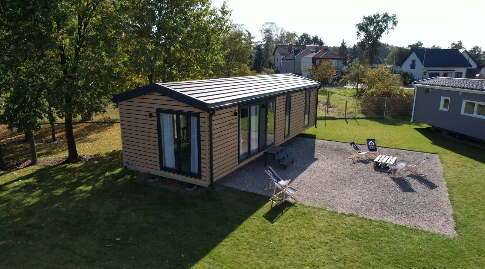 Mobilný dom A – exteriér