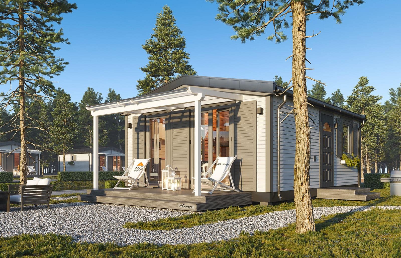 Modulový dom MG1 – exteriér 1