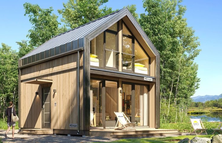Modulový dom MG3 – exteriér 8