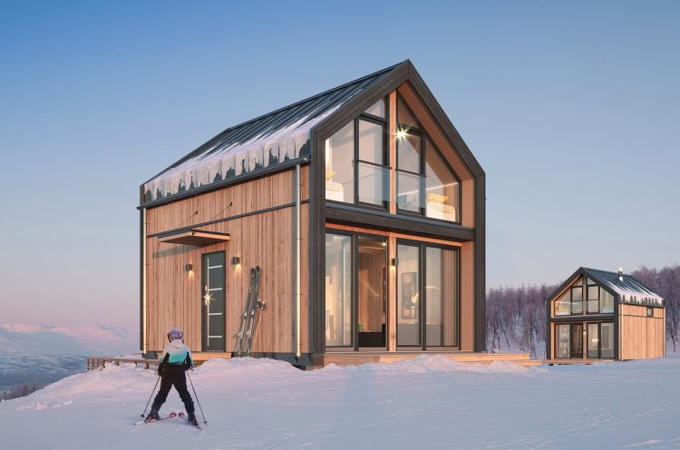 Modulový dom MG3 – exteriér 11